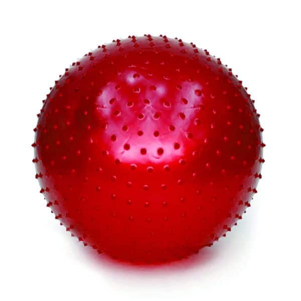red tactile therapy ball -1