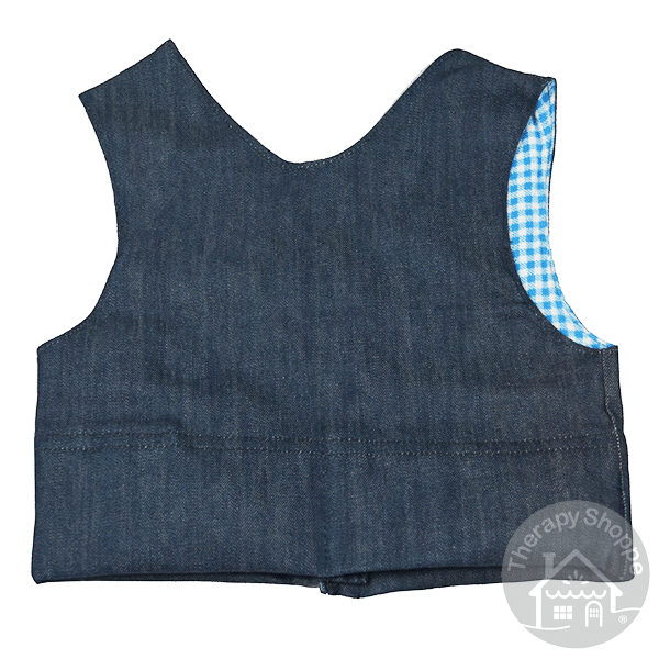 backwards weighted vest water1