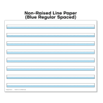 brightlines blue regular handwriting paper