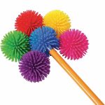 spiky pencil toppers