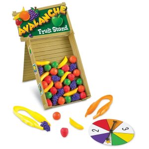 avalanche fruit stand fine motor playset