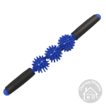rolling pin with foam handles and 3 spiky balls