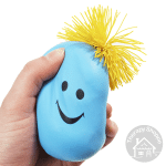 mold squeeze face ball fidget