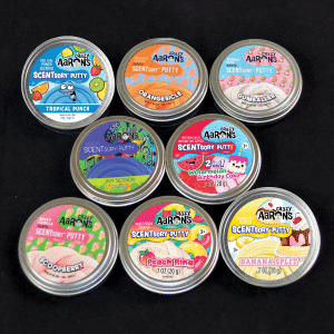 8 types of scented thinking putty