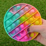tie dye popper bubble fidget