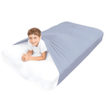 gray compression nylon breathable sheets for kids