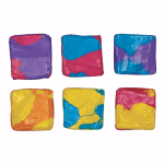 6 swirly kneadable erasers