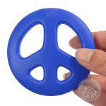 peace sign chewy fidget toy