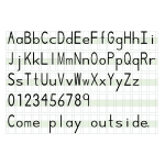 Quick & Neat Writing Paper (Pre K - 1st) 2