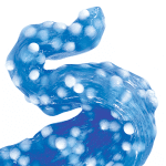 blue crackle putty