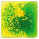 green floor tile