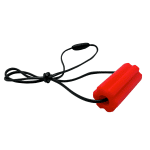 roll-shaped chewy fidget necklace