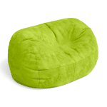 green lounger beanbag chair