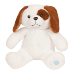 vibrating weighted dog stuffed animal
