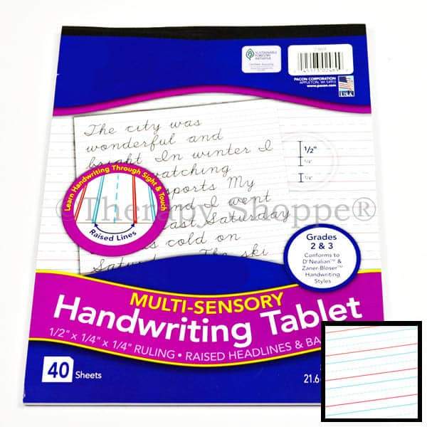 raised line occupational therapy paper