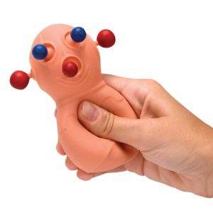 squeeze panic pete finger strength toy