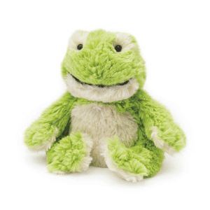 scented weighted plush frog