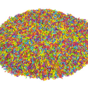 Rainbow Sensory Rice