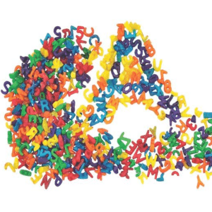 Alphabet Sensory Noodles