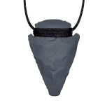 chunky arrowhead chewy necklace