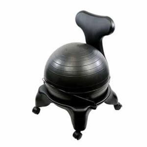 Inflatable Therapy Ball with a Chair Base