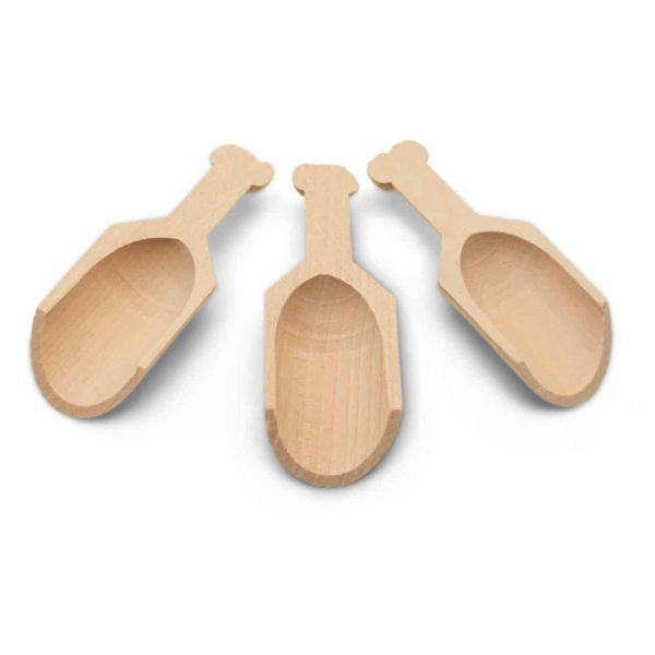 Wooden Shovel Scoopers