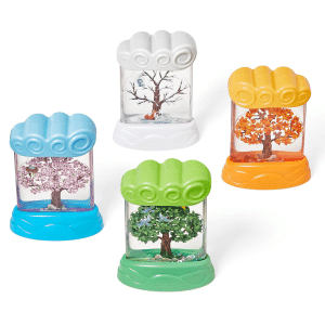 seasons sensory fidget tubes gel timers