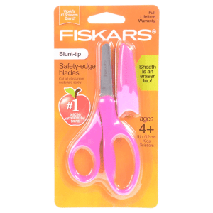 Super Sale Fiskars Scissors Blunt-tip Safety-Edge Blades w/Sheath