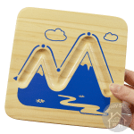 wooden tracing plate