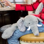 weighted animal lap pad