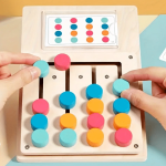 wooden color game