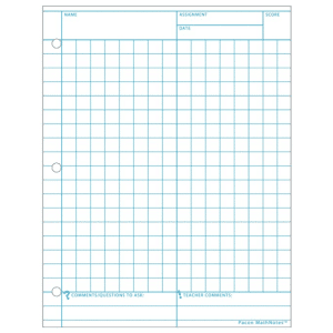 Math Notes Specialty Paper