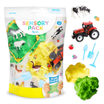 farm sensory activity pouch