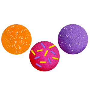 3 small needoh donut hole fidgets