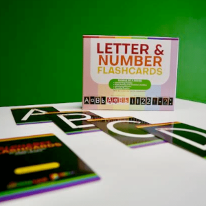 Super Sale Letters & Numbers Flashcards