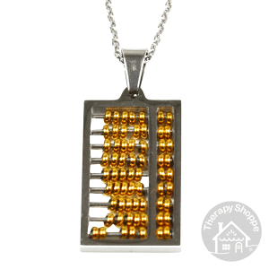 abacus fidget necklace