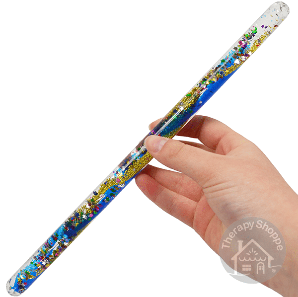 jumbo glitter fidget tube