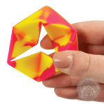 rubbery hexaflex fidget toy