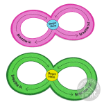 calming lazy 8 tracing stickers