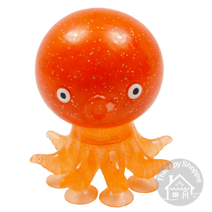 swirly gel octopus fidget ball