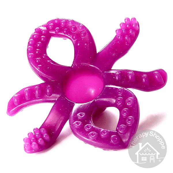 olly octopus fidget brush