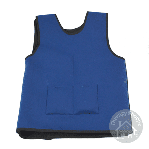 Blue Weighted Compression Vests