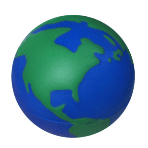 earth squeeze ball fidget