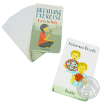 calming breathing exercise cards deck