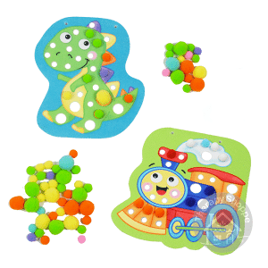 Pom Pom Sensory Pictures