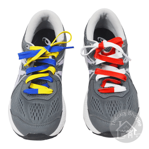 Bi-Color Teaching Shoelaces