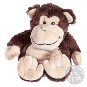 scented weighted plush monkey