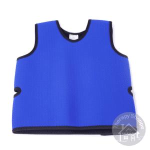 blue deep pressure compression vest