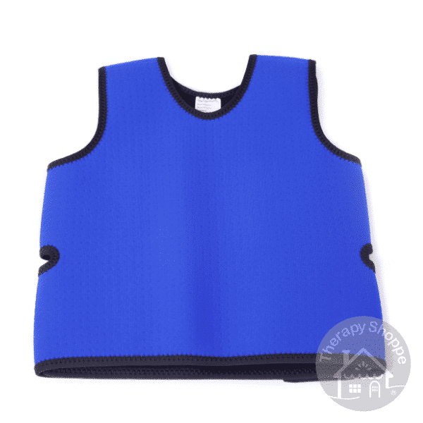 blue deep pressure compression vest
