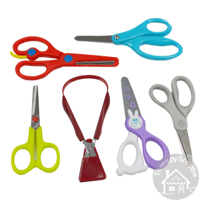 6 different types of scissors for young children